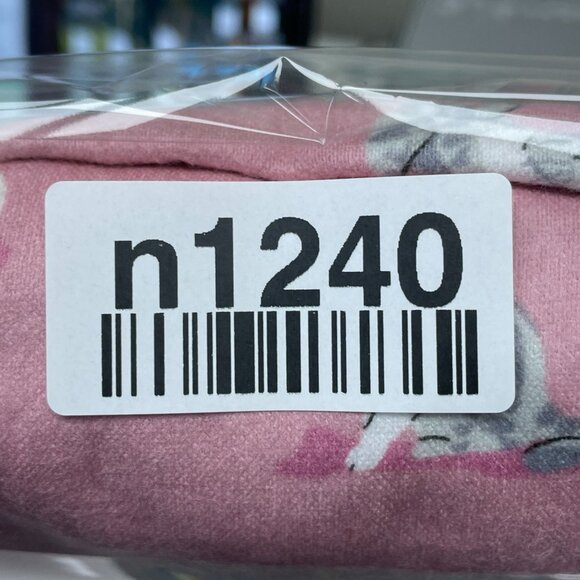 Munki Munki Women's M Pink Flannel Classic Pajama Set Cats Adjustable n1240 - Picture 10 of 10